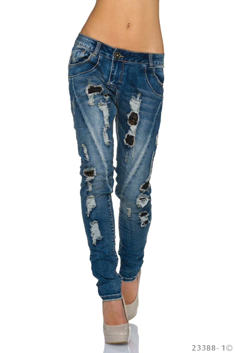 Jeans Indigo blauw - Skinny jeans
